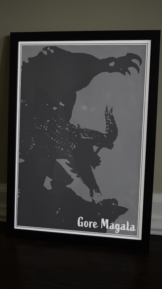 Gore Magala Monster Hunter Poster