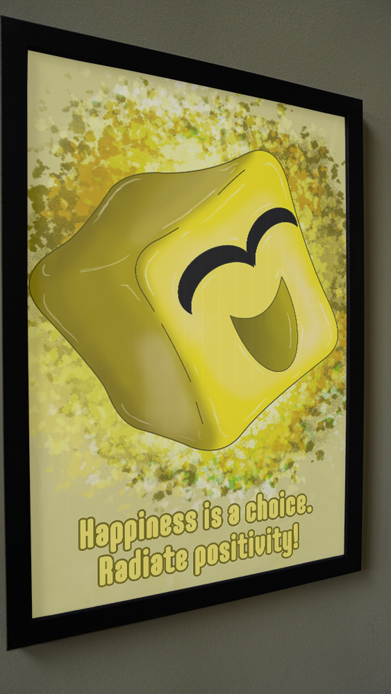 Goobcube Cheer Motivational Poster