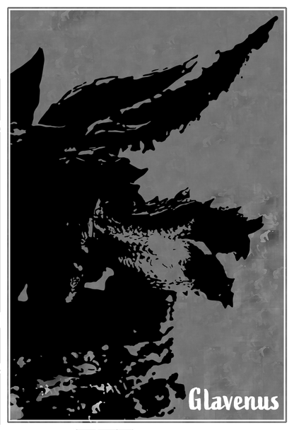 Glavenus Monster Hunter Poster