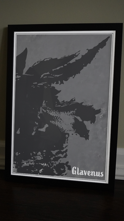 Glavenus Monster Hunter Poster