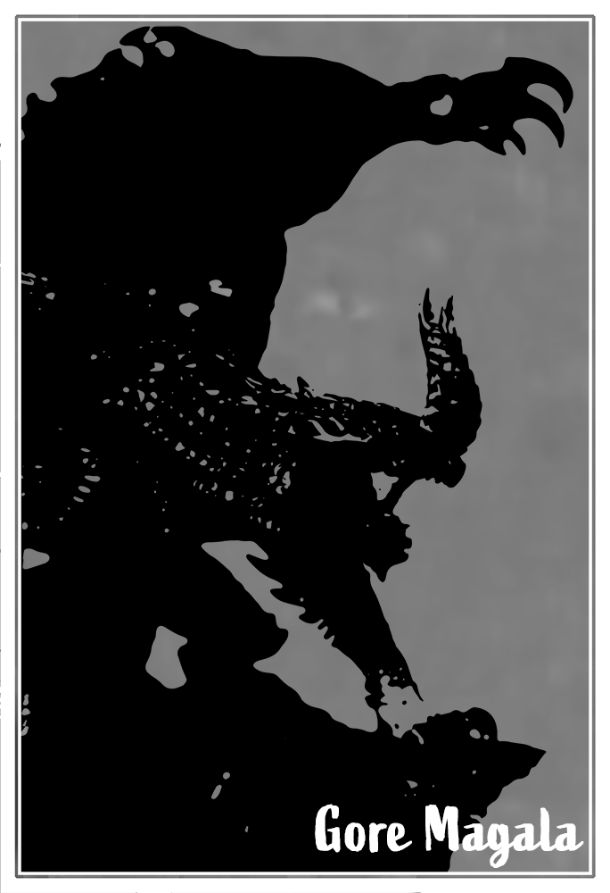 Gore Magala Monster Hunter Poster