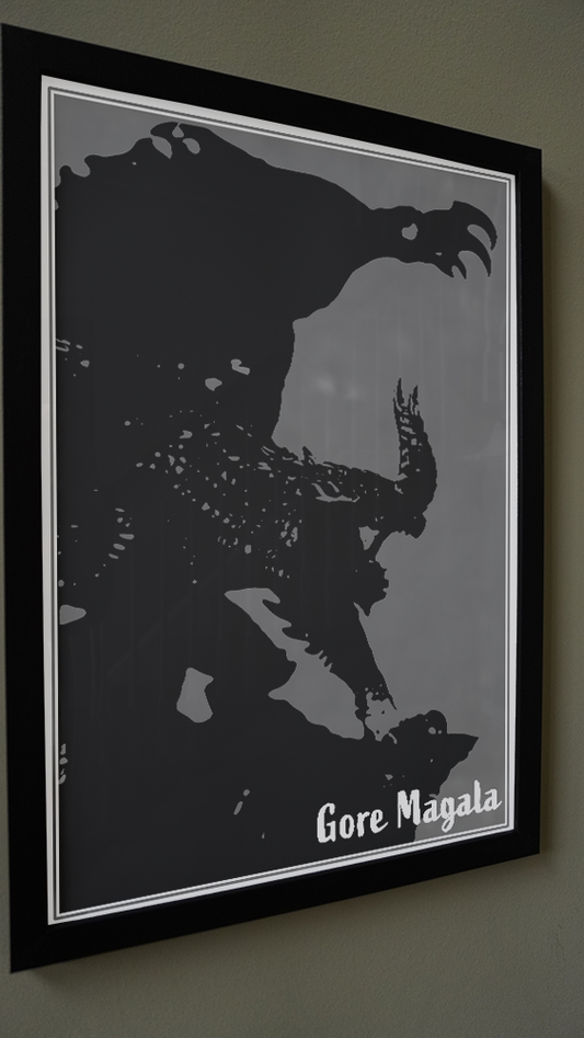 Gore Magala Monster Hunter Poster