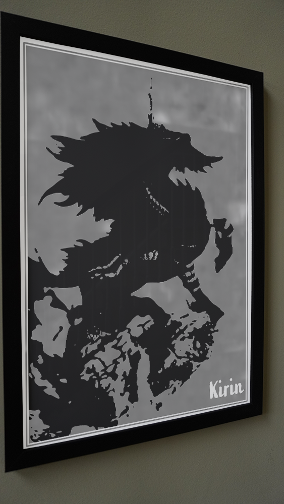 Kirin Monster Hunter Poster