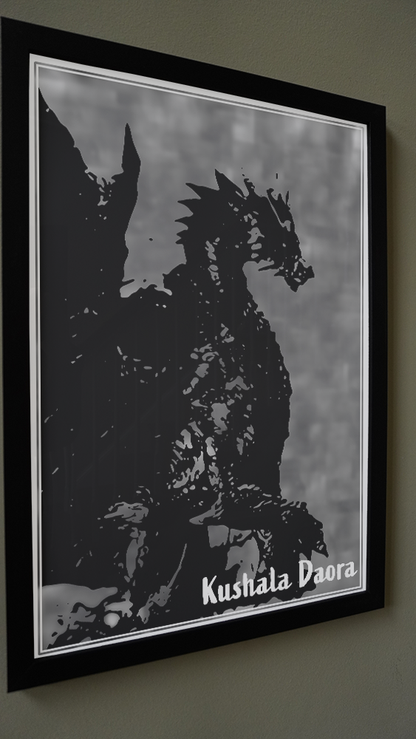 Kushala Daora Monster Hunter Poster