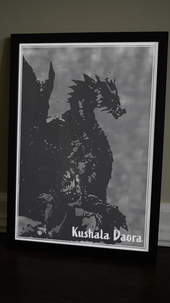 Kushala Daora Monster Hunter Poster