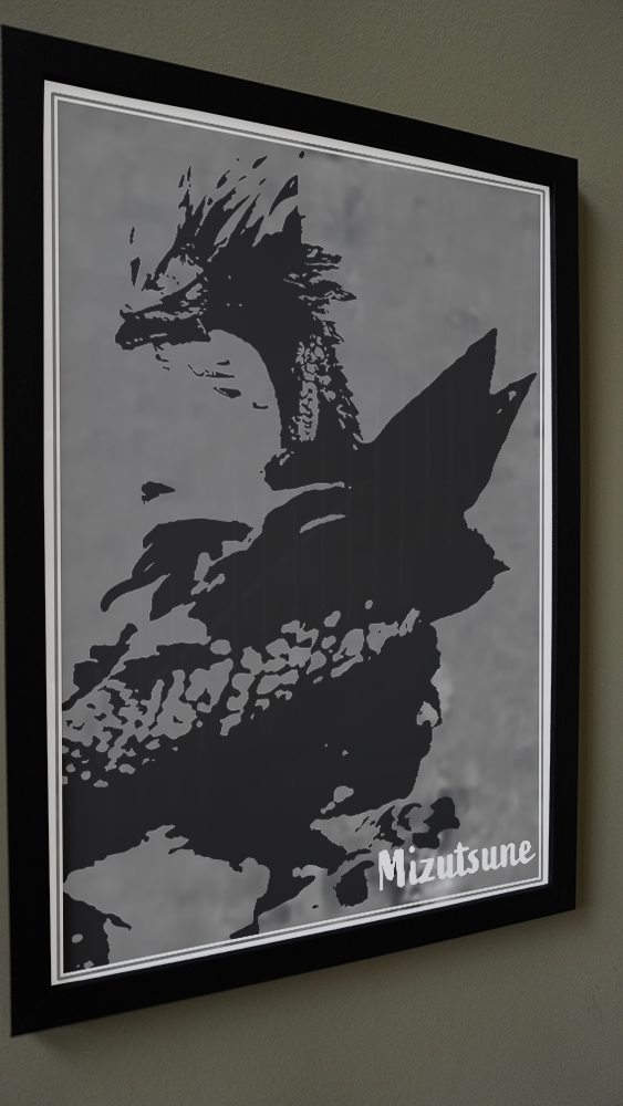 Mizutsune Monster Hunter Poster