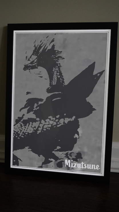 Mizutsune Monster Hunter Poster