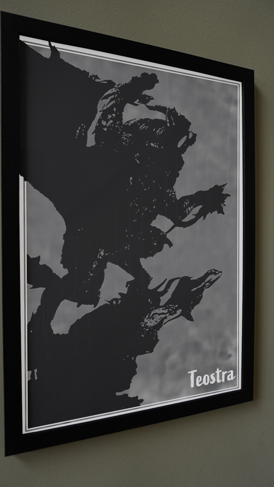 Teostra Monster Hunter Poster