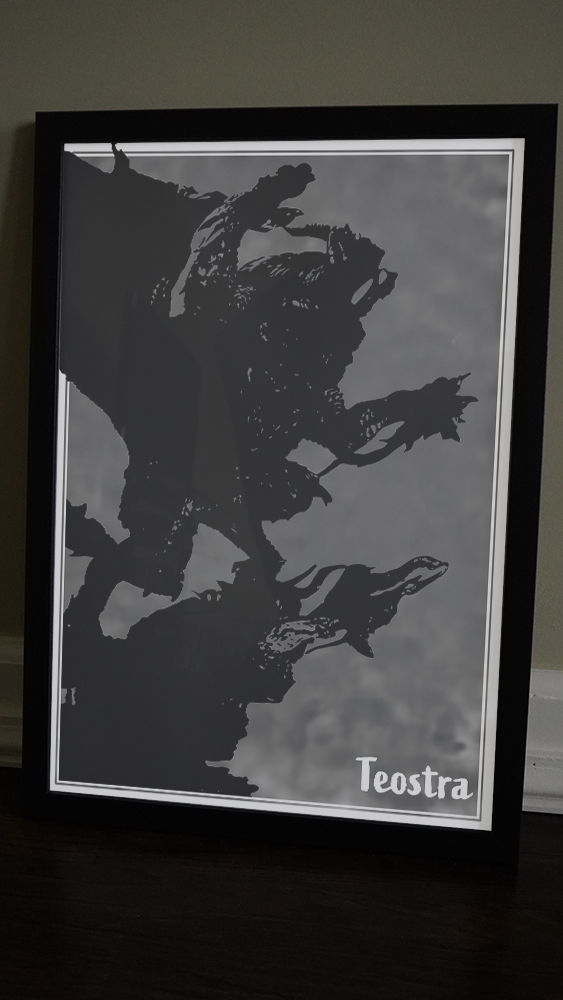 Teostra Monster Hunter Poster