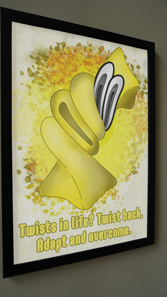 Goobcube Twist Motivational Poster