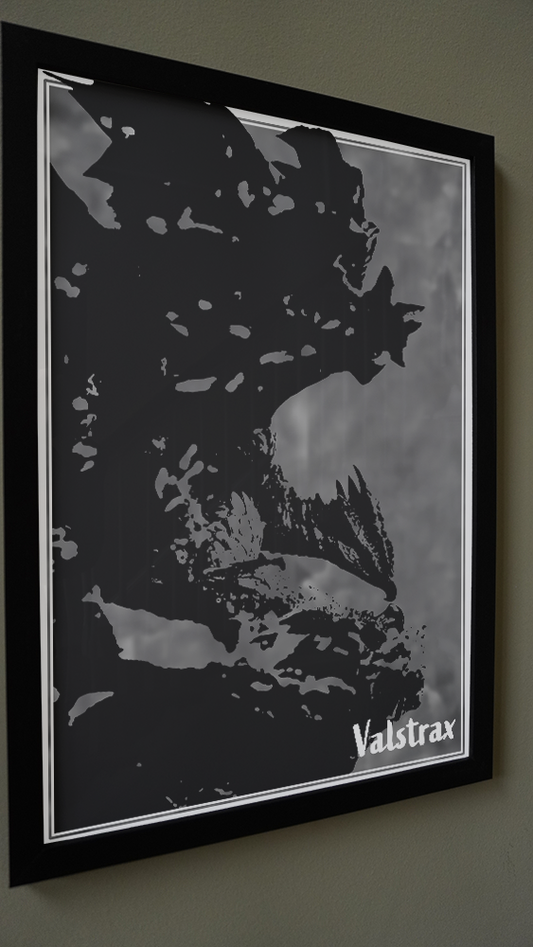 Valstrax Monster Hunter Poster