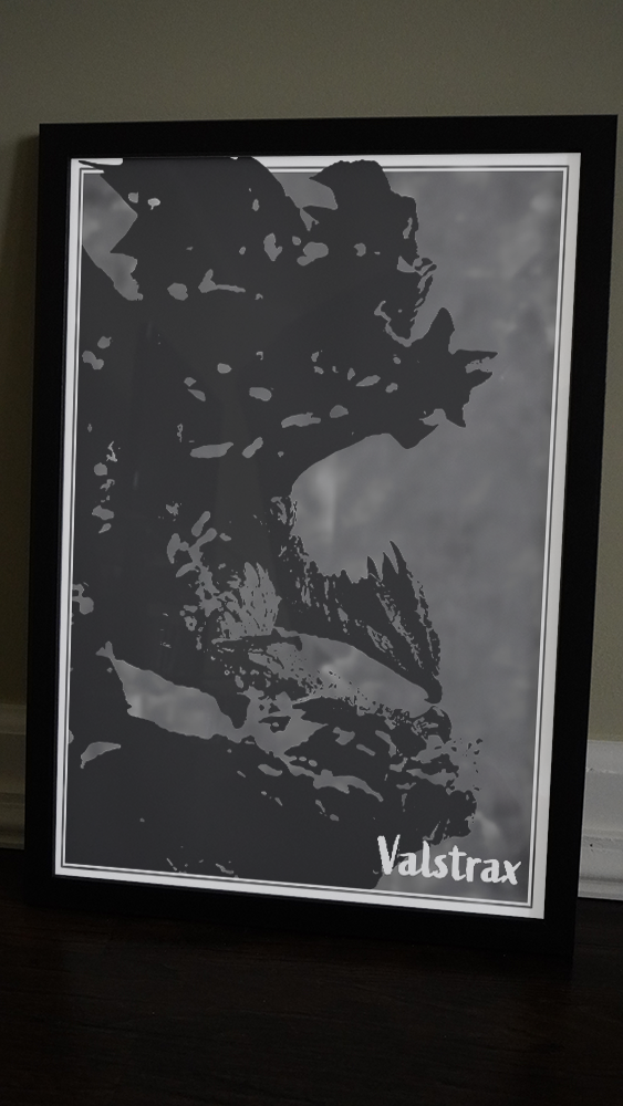 Valstrax Monster Hunter Poster