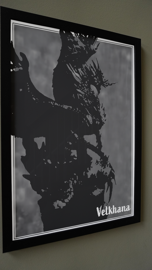 Velkhana Monster Hunter Poster