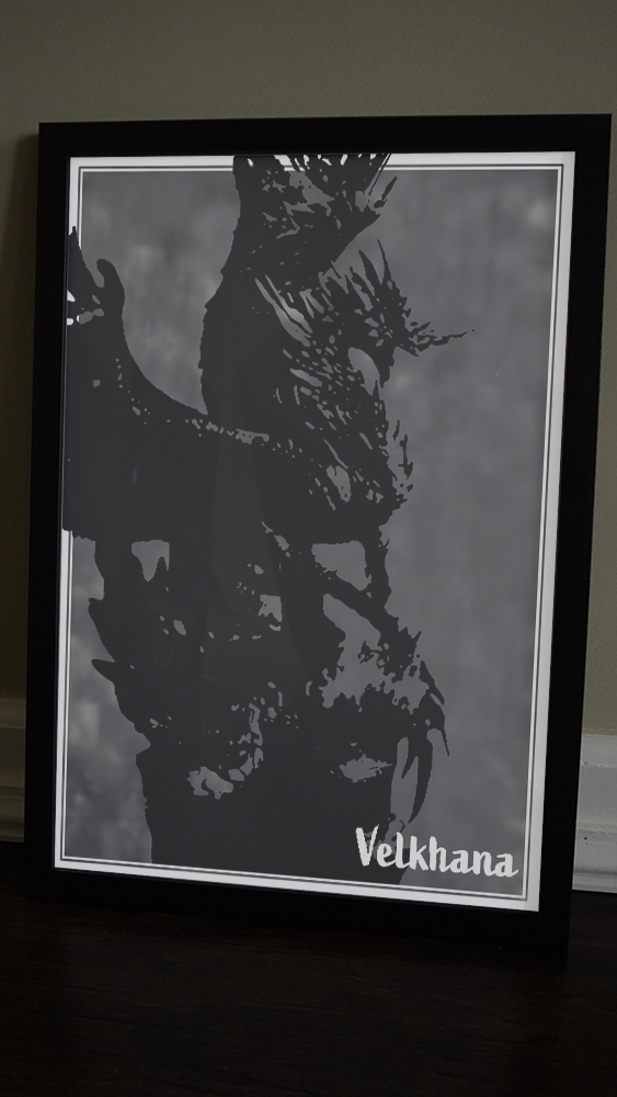 Velkhana Monster Hunter Poster